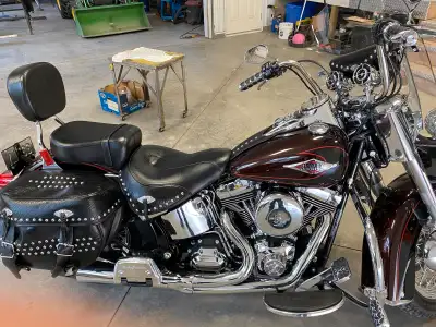 Check out this 2011 Harley Heritage, a real beauty with 21,817 miles on the clock! It's in great con...
