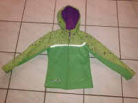 Girl 7-8, M, "XMT" rain/ wind jacket.