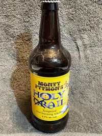 Monty Python's HOLY GRAIL ALE . EMPTY!