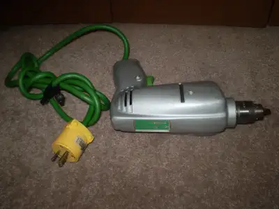 WESTLINE INDUSTRIAL RATED 1/4" CORDED " DRILL " With Chuck Key, View more