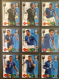 2010 Italia Adrenalyn XL FIFA World Cup Soccer Cards 