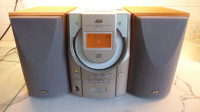 JVC Bookshelf Speakers, Compact Component Stereo w/ Pre amp
