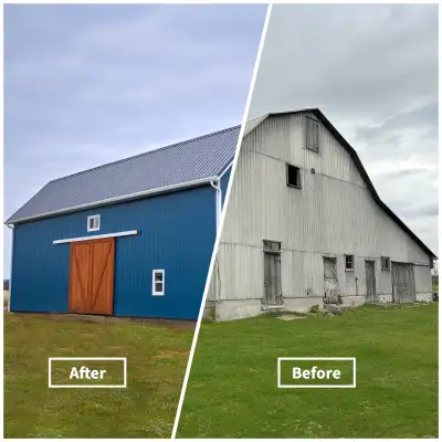 Barn Metal Siding, Roofing and Trim, View more