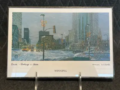 Roman Swiderek - Dusk - Portage & Main, View more