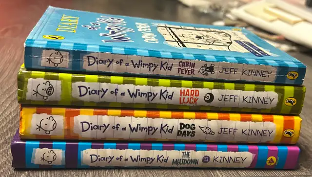 Diary Of A Wimpy Kid Lot of 4 books in Children & Young Adult in Hamilton - Image 3