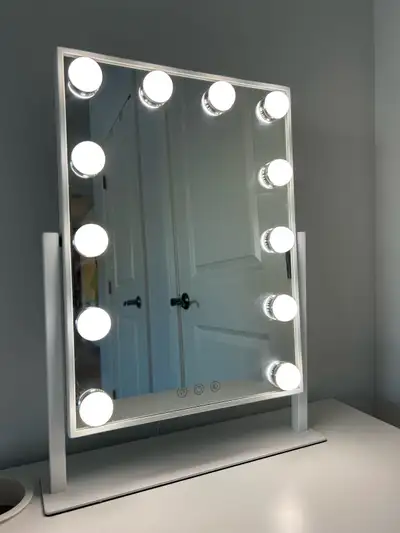 Recently bought. Great deal has,different light settings and a dimmer very good quality