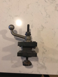 9” southbend metal lathe tool post