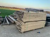 Ash fence boards