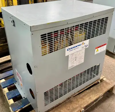 1. Delta 150kVA 3Ph 600 - 208Y/120V, Cat. DA3150V 2. REX Manufacturing 150kVA 3-Phase 600 - 208Y/120...