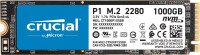 Crucial by Micron P1 1TB 3 D NAND NVME M.2 Solid State Drive