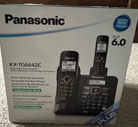 Brand new Panasonic KX-TG6642C Digital Cordless Phone