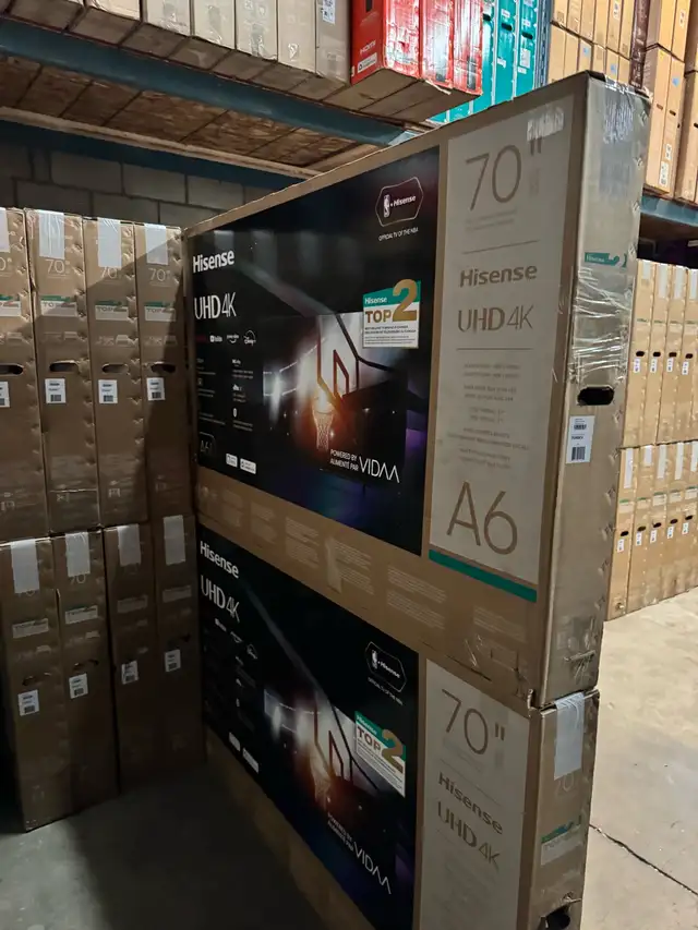 Téléviseur Hisense 70 Pouces 4K UHD in TVs in City of Montréal - Image 6