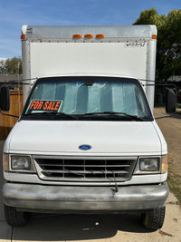 1995 Ford E350  14’ cube van 