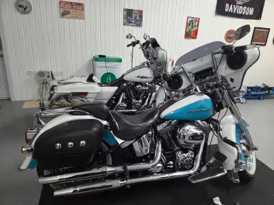 Je mets en vente ma Harley-Davidson Softail Deluxe 2017 d'occasion, Très très rare sur le marcher av...