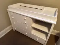 Kids changing table and dresser