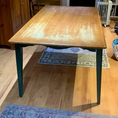 Wooden rectangular Kitchen Table , View more