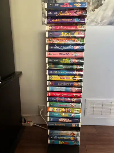 make an offer on what u want, older : alice in wonderland bambi cinderella dumbo sword in the stone...