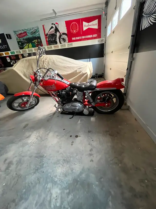 1971 Sportster Ironhead chopper. in Street, Cruisers & Choppers in Regina - Image 6