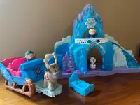 Fisher Price Little People Disney Frozen Ice Palace and sleigh