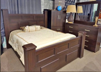 BRAND NEW - SOLID WOOD BEDROOM SET ON LOW PRICE FOR LIMITED TIME