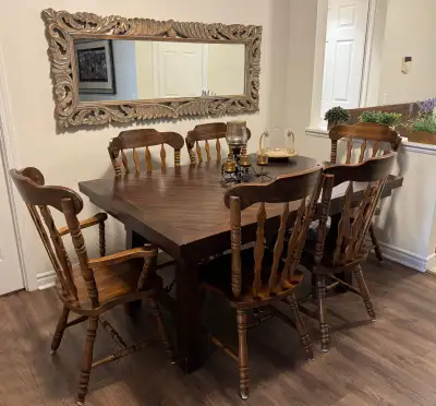 Dining Table Set with 6 Chairs, View more