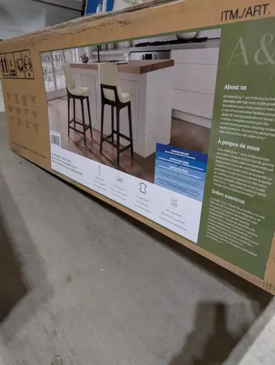 Island /bar stools 2 pack, View more