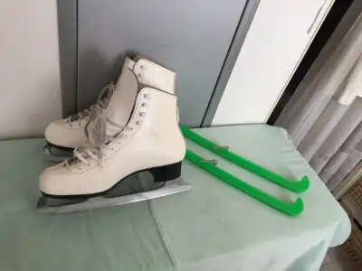 Ladies 'Ice Life' Leather GAM Figure Skates - Size 9B, View more