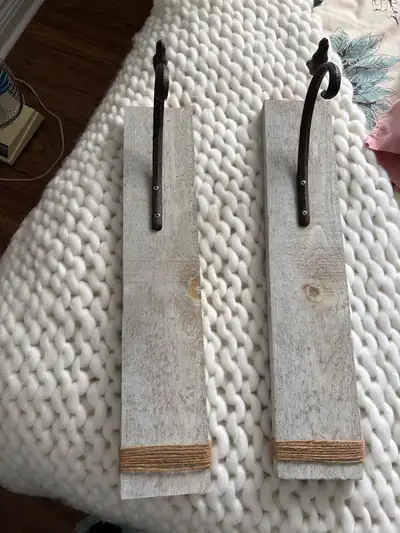 Antiqued wall sconces, View more