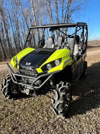 2021 Teryx 4 S LE model. 4 Seater. Has aftermarket Super ATV high clearance control arms and 28" Mud...