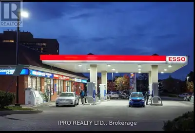 Gas Station & C-Store for Sale – Mississauga Turnkey ESSO-branded gas station in high-traffic Missis...