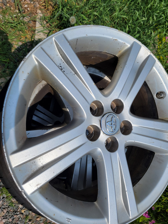 3 - 215/45 R17 91W Summer Tires + 4 - 5X100 Rims in Tires & Rims in Sudbury - Image 4