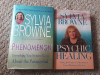Sylvia Browne Books $15 for both