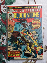 Marvel Presents Bloodstone #2 comic book