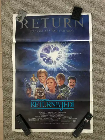 Star Wars Movie Poster Return of the Jedi, View more
