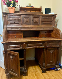Antique roll top desk from Germany