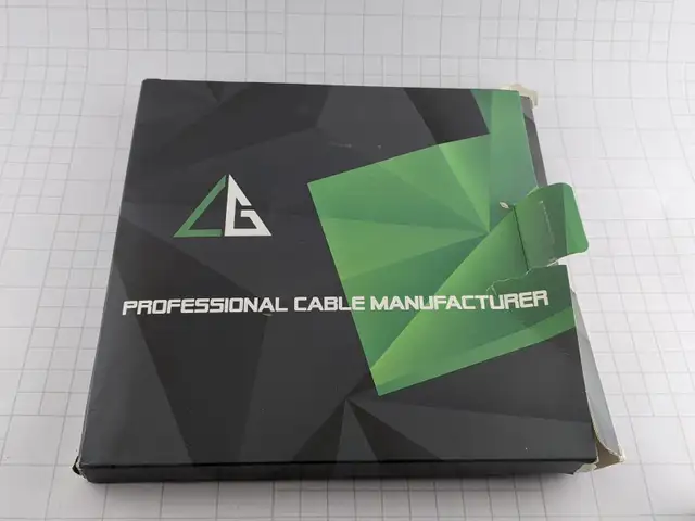 NEW 25 ft CAT6 FLAT Ethernet Internet Cable with Clips Open Box in Cables & Connectors in Hamilton - Image 5