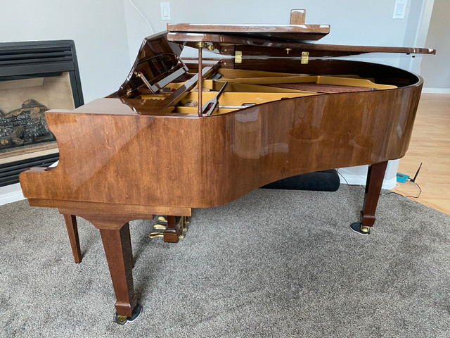 Pearl River Baby Grand Piano in Pianos & Keyboards in Vernon - Image 3
