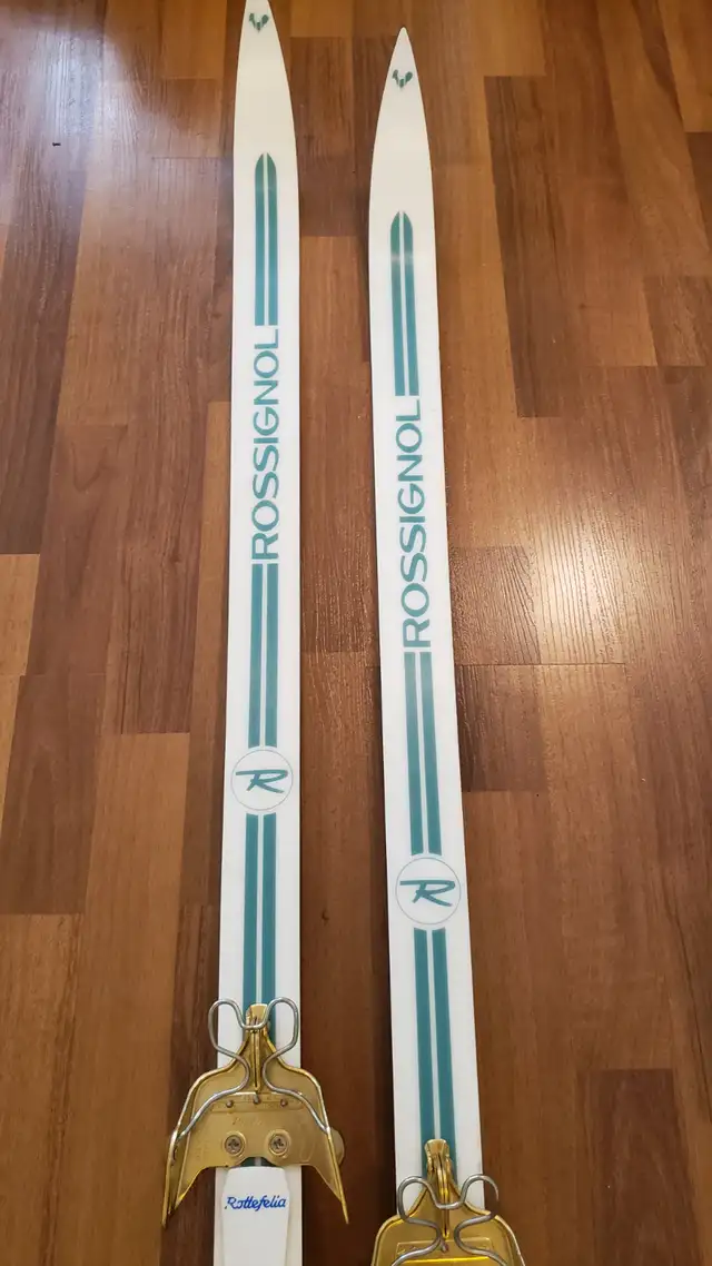 Vintage '80s Rossignol XC Ski Set - Length 180cm, Boot size 6.5 in Ski in Lethbridge - Image 11