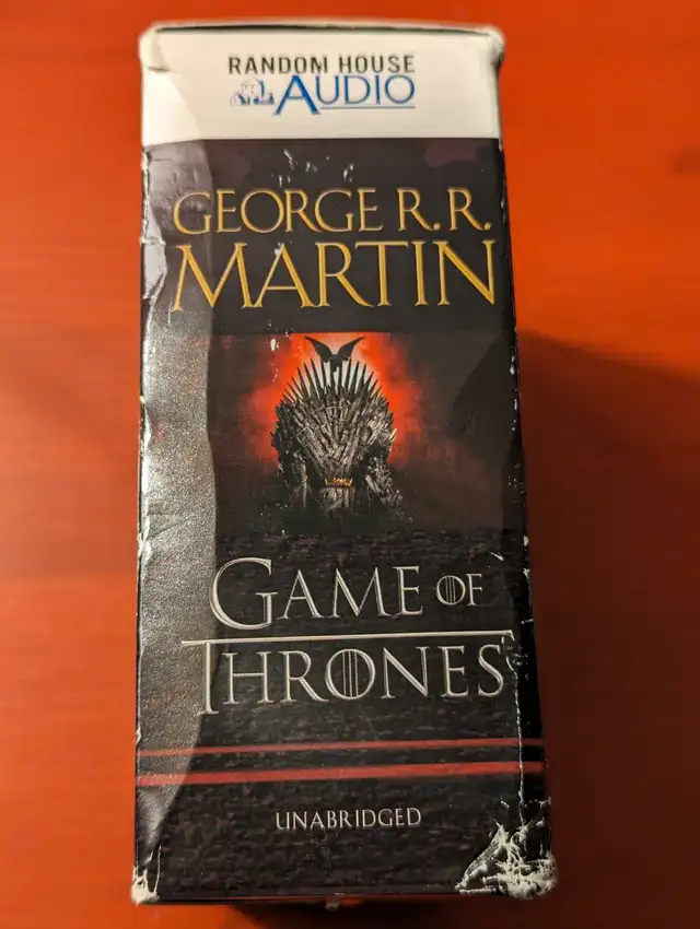 George R. R. Martin Song of Ice and Fire Audiobook CD63848996577153123