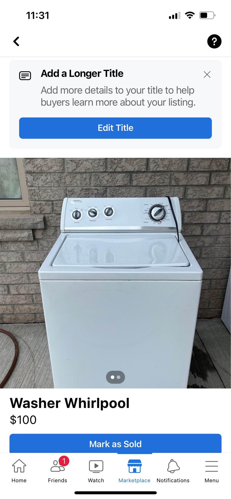 Whirlpool washer Washers & Dryers Mississauga / Peel Region Kijiji