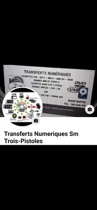 Transferts numeriques Audio & Video
