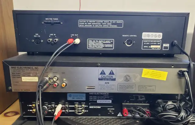 NAD SYSTEM 3020I AMPLIFIER, 5340 CD, 6150C CASSETTE SERVICED in Stereo Systems & Home Theatre in Markham / York Region - Image 5
