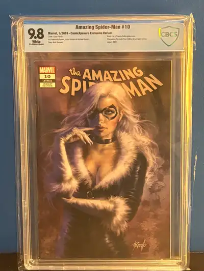 Amazing Spider-Man #10 Parillo Variant CBCS 9.8, View more
