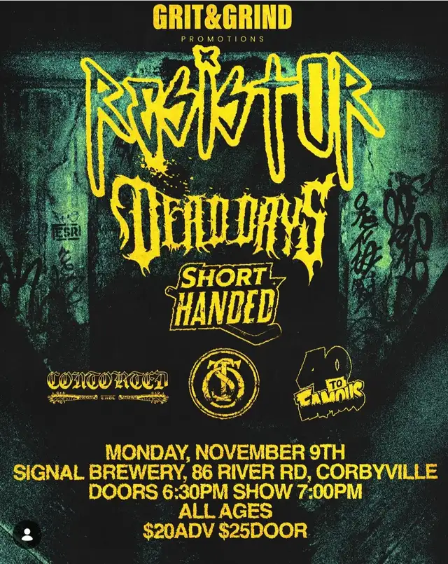 Metal/Punk show @ Signal Brewery!!