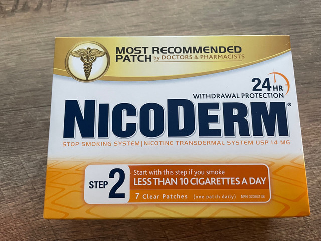 Nicoderm Patches (full boxes) in Health & Special Needs in Barrie - Image 2