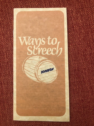 Ways to Screech pamphlet, View more