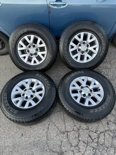 OEM from 2017 Toyota Tacoma but will fit other years until 2023 as well . They are in good condition...