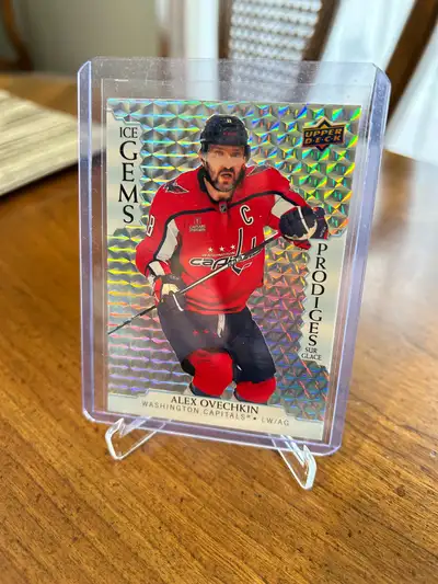 Alex Ovechkin ice gems prodiges Tim Hortons card