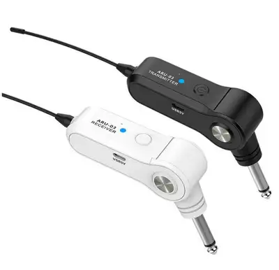 Wireless Audio Transmitter and receiver for guitar bass, View more