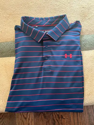 Mens Under Armour Polo Shirt Size 2XL, View more